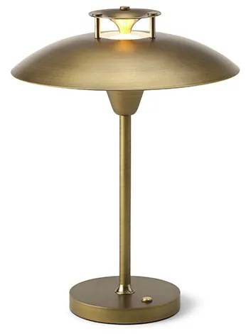 Halo Design - Stepp 1-2-3 Portable Lampada da Tavolo IP54 Antique Brass Halo Design