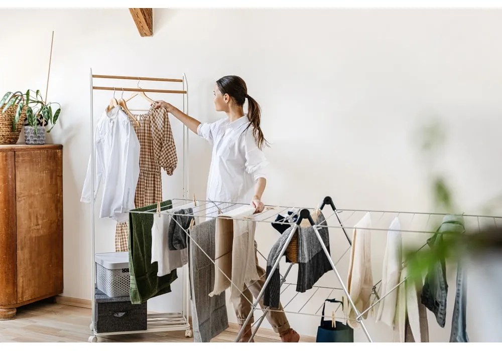 Stendino in acciaio Vento, lunghezza 177 cm - Metaltex