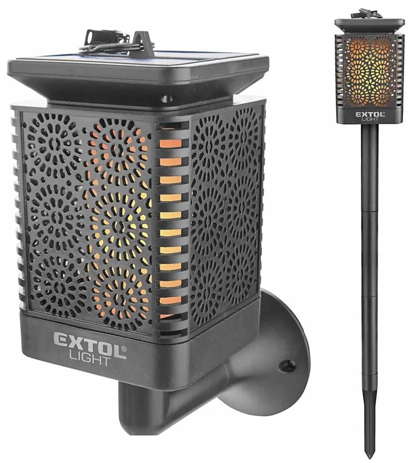 Extol - Lampada LED solare 4in1 LED/600 mAh/1,2V IP44