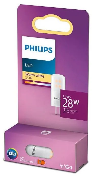 Lampadina LED Philips G4/2,7W/12V 2700K