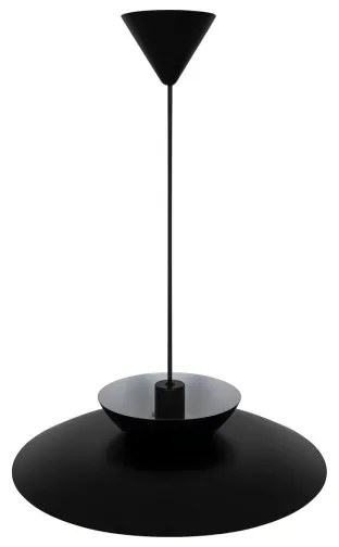 Nordlux - Lampadario a sospensione con filo CARMEN 1xE27/40W/230V nero