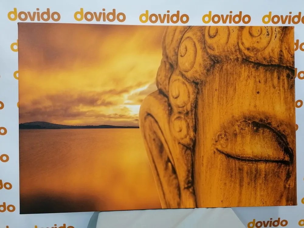 Quadro su tela – Dettaglio di Buddha