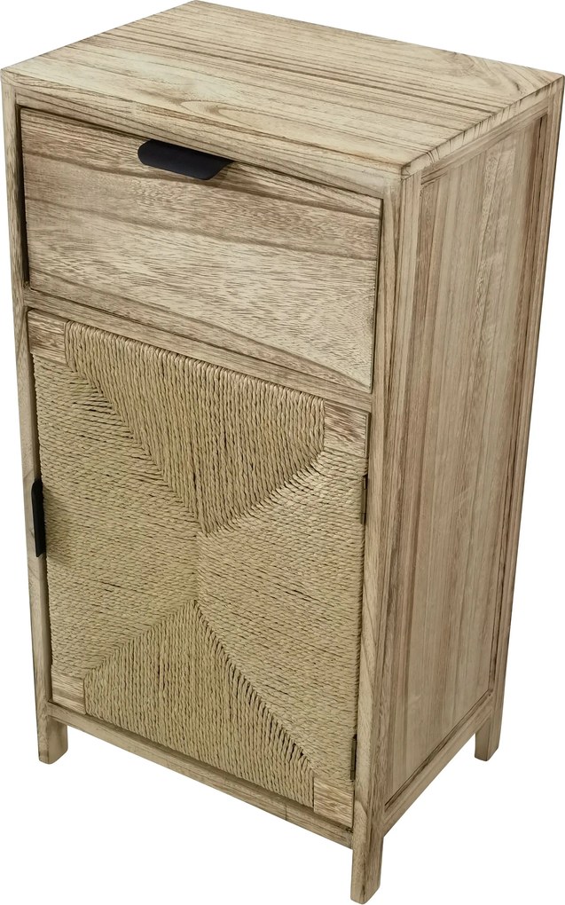 AZEL - mobiletto in legno con 1 cassetto e 1 anta