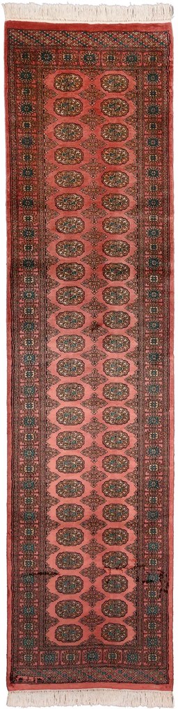 Bokhara Tappeto 80 x 320 (Pakistan) Annodato A Mano