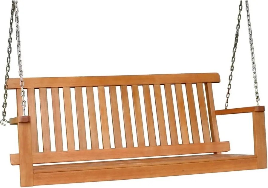 Panchina pensile da giardino in legno di eucalipto Columbia - Garden Pleasure