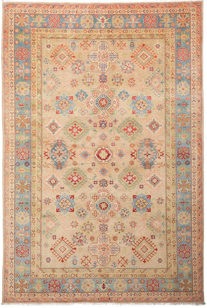 Kazak Tappeto orientale 200x300 (Afghanistan) Annodato A Mano