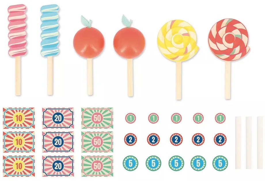 Commerciante Applepop - bancarella dei dolciumi