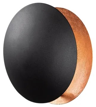 Applique a LED YOSMA LED/5W/230V 3000K nero/rame