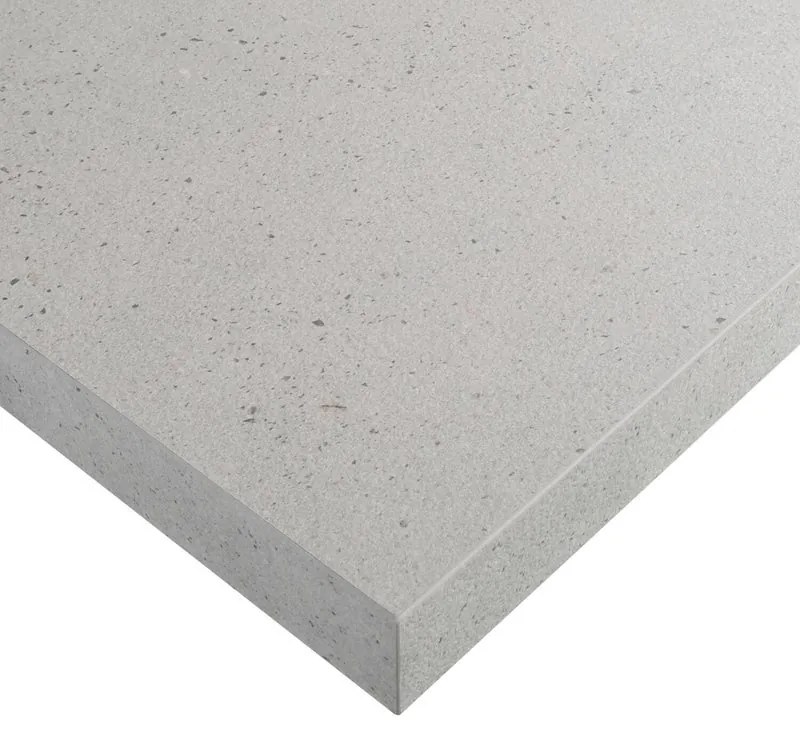 Piano cucina in truciolare grigio chiaro Sable Blanchi L 304 x P 63 cm, spessore 3.8 cm