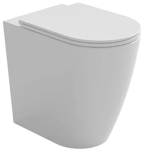 Vaso WC filomuro AZZURRA spid, sedile escluso P 56 x L 36 x H 50 cm bianco lucido
