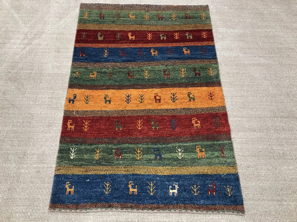Gabbeh Tappeto persiano 100 x 150 (Iran) Annodato A Mano