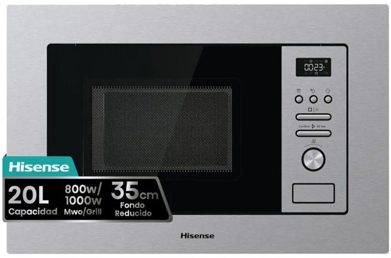 Microonde con Grill Hisense BIM320G41X 800 W