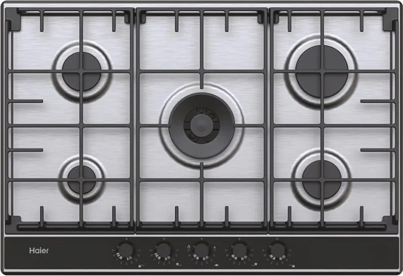 Haier Series 2 HAHG74S2X. Colore del prodotto: Acciaio inox, Posizionamento dell'apparecchio: Da incasso, Dimensione della larghezza del piano