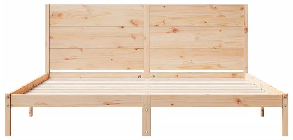 Giroletto extra lungo senza materasso 180x210 cm legno massello