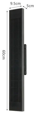 Brilagi - Applique solare a LED SUN, 4 W, 230 V, 60 cm, 4000 mAh, IP44