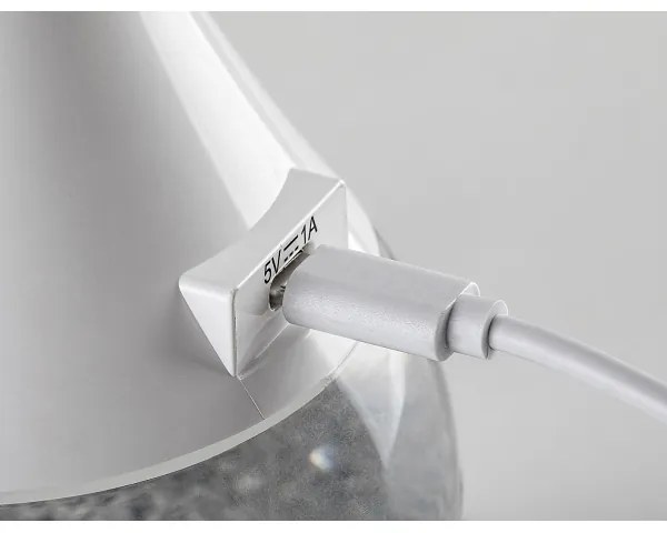 Rabalux 74248 - LED RGB Lampada da tavolo dimmerabile VIVTER LED/4W/230V bianco