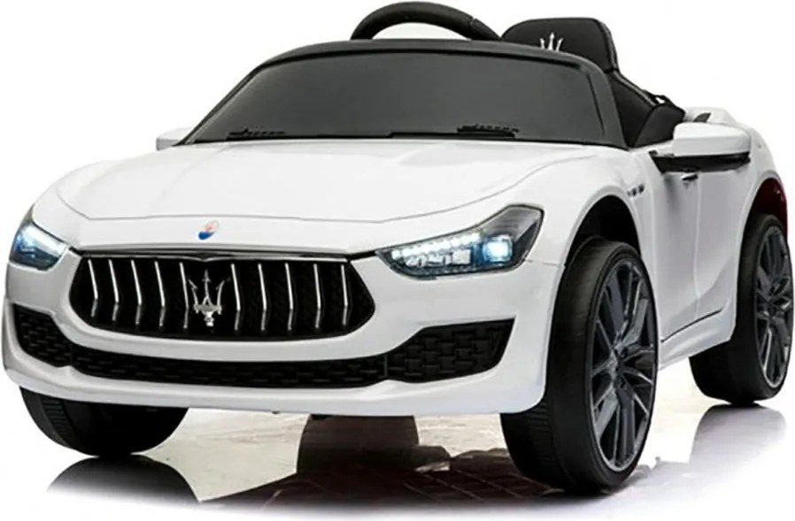 Macchina Elettrica per Bambini 12V con Licenza Maserati Ghibli Bianca...