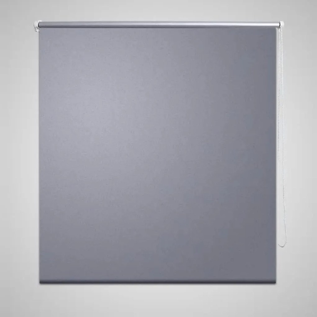Tenda A Rullo Oscurante 140 X 230 Cm Grigio /
