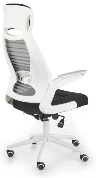 Sedia da ufficio TURI nera/bianca/grigia