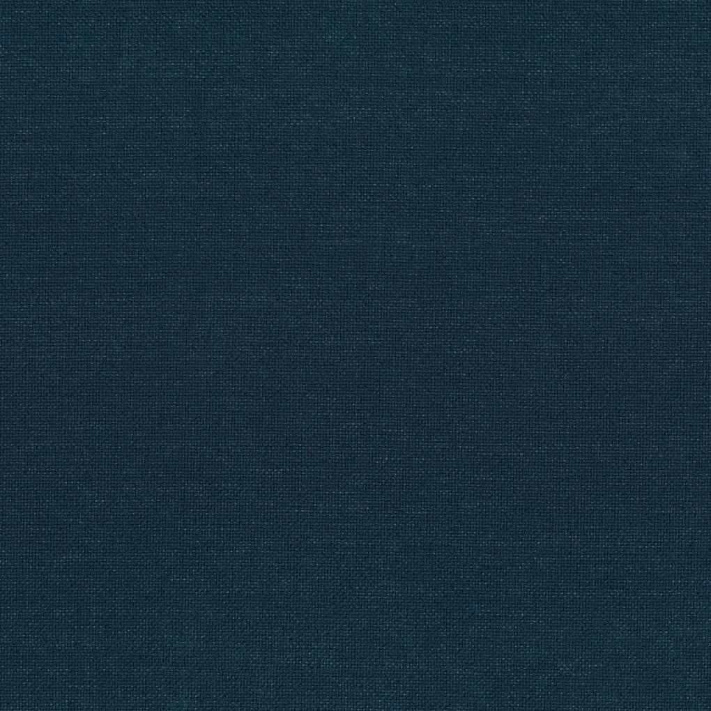 Noel letto minimal scandinavo con piedi in mogano e tessuto fiammato impermeabile T19 blu