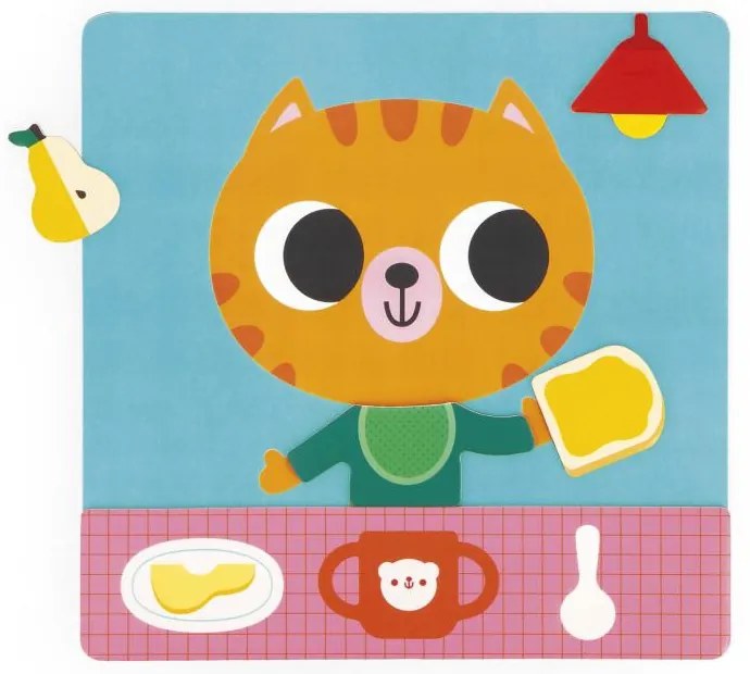 Gioco magnetico - Il gattino dei rituali quotidiani