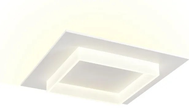 Plafoniera LED garage essentiel ACRYL, bianco 50x9 cm, luce calda, 4900 lumen