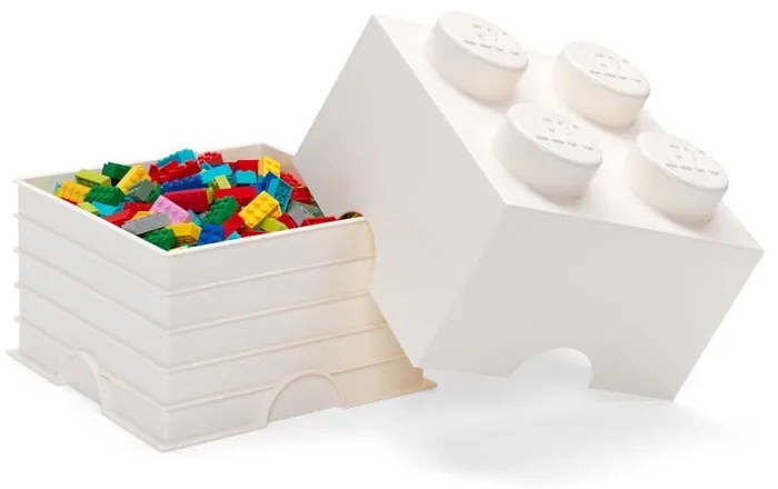 Scatola portaoggetti bianca quadrata - LEGO®