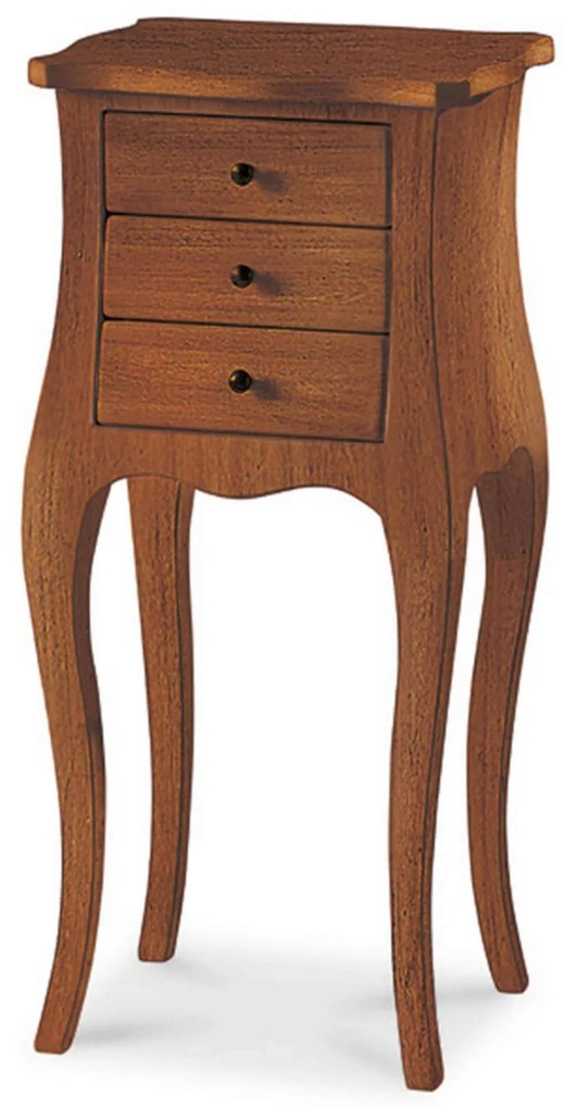 JUDD - mobile portatelefono in legno massello cm 34 x 31 x 72 h