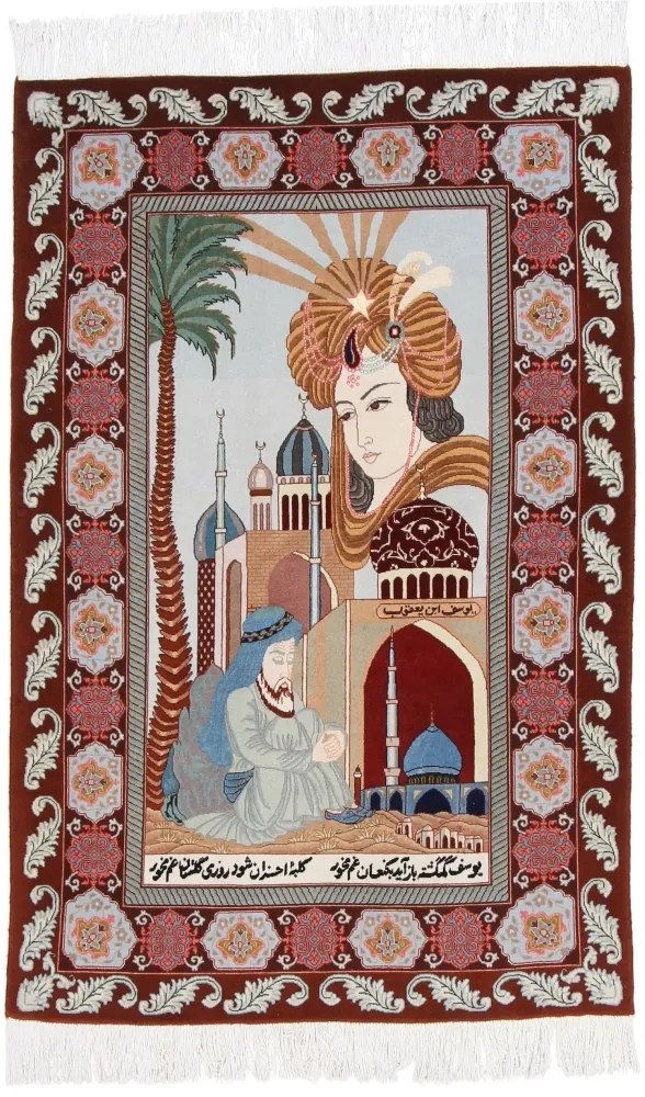 Tabriz Tappeto 150x100 (Iran) Annodato A Mano