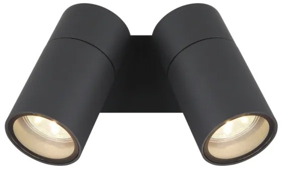 Globo 3209-2 - Faretto da parete PIPER 2xGU10/35W/230V