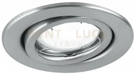 Kit  3 pezzi  incassi led matrix orientabili nikel 3 luci attacco g...