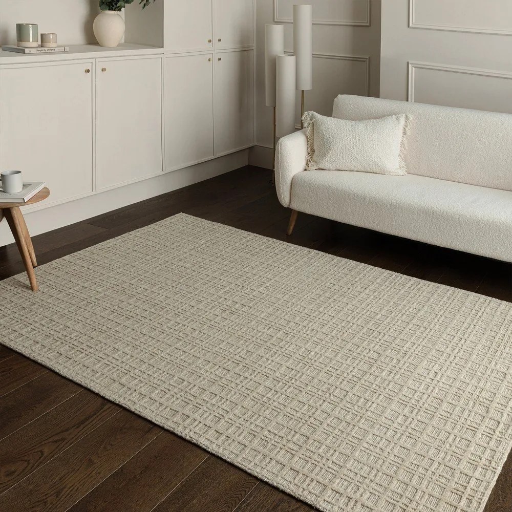 Tappeto crema tessuto a mano con lana 160x230 cm Thatch Sand - Asiatic Carpets