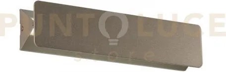 Applique a parete led aileron bronzo 10w 1300lm 4000k 35x5,5x8cm in...