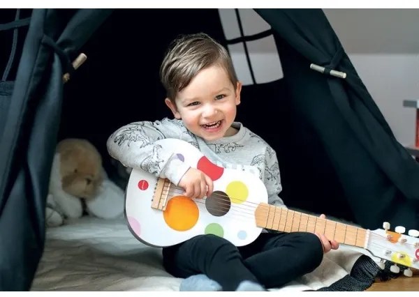 Janod - Chitarra per bambini CONFETTI 6 corde