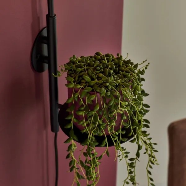 Endon 92726 - Lampada da parete HALO 1xG9/3W/230V nera