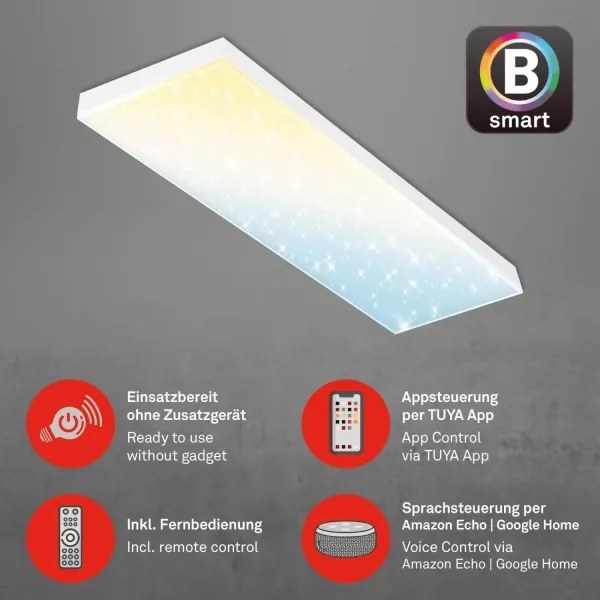 Brilo - LED Pannello fisso dimmerabile FRAMELESS LED/28W/230V Wi-Fi Tuya + +TC