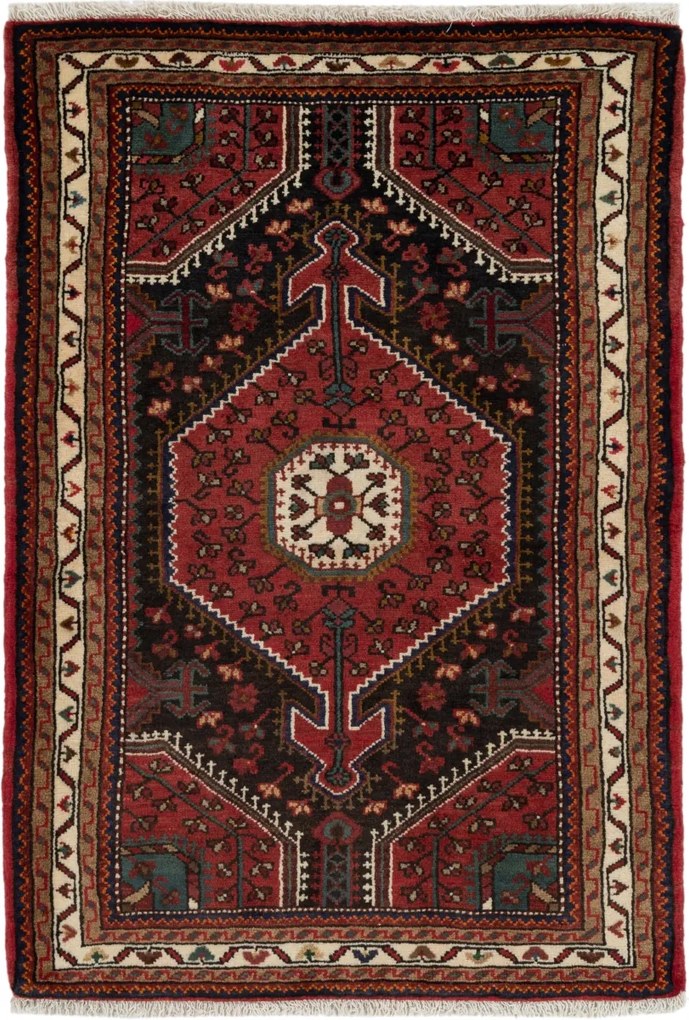 Tuyserkan Tappeto persiano 90x130 (Iran) Annodato A Mano