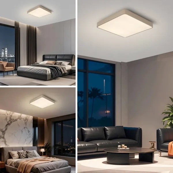 Brilagi - Plafoniera LED POOL LED/48W/230V 3000/4000/6000K 50x50 cm beige