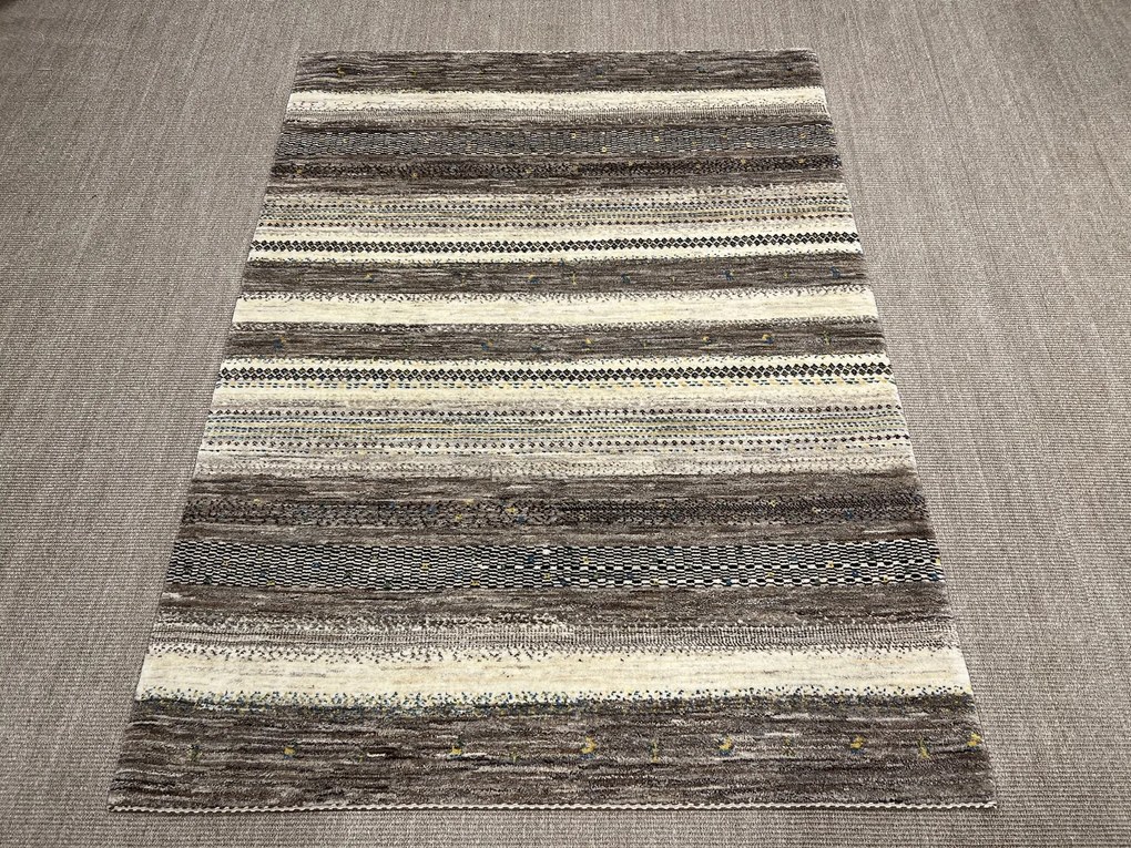 Loribaft Tappeto 200x150 Beige (Iran) Annodato A Mano