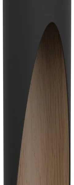 Eglo 900874 - Lampadario LED a sospensione con filo BARBOTTO 1xGU10/4,5W/230V nero/marrone
