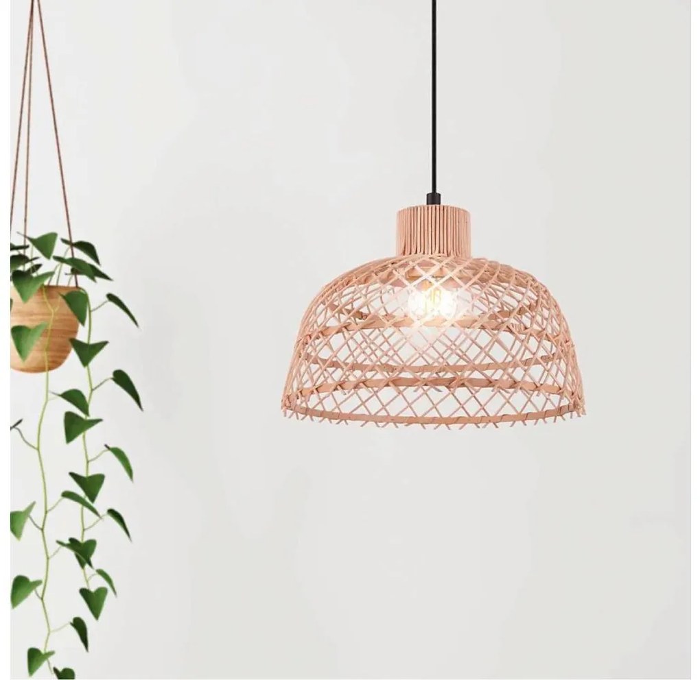 Eglo 43285 - Lampadario a sospensione con filo AUSNBY 1xE27/40W/230V