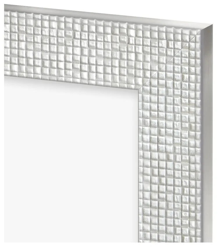 Cornice in plastica color argento 23x29 cm - knor