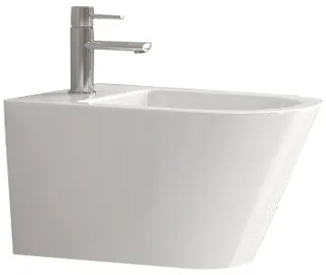 New Line T32 bidet Sospeso Filo Parete In Porcellana Bianco