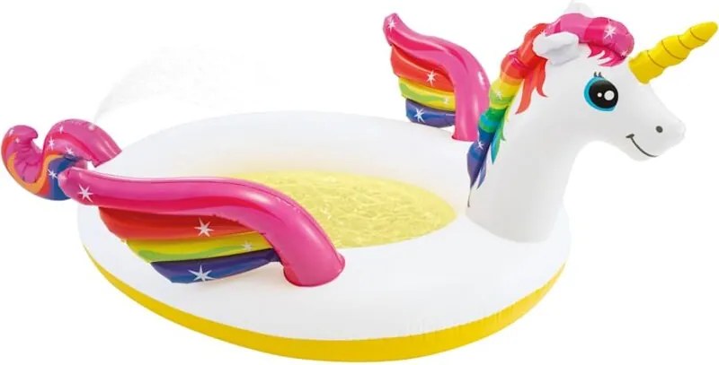 Piscina con Spruzzo Unicorn 272x193x104 cm INTEX