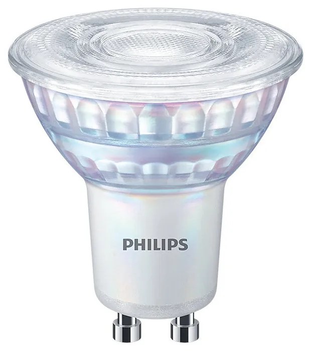 Philips - Lampadina LED 4W (50 con 345lm) 3000K Dimmerabile GU10