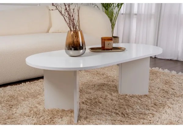 Tavolino da salotto NEL bianco