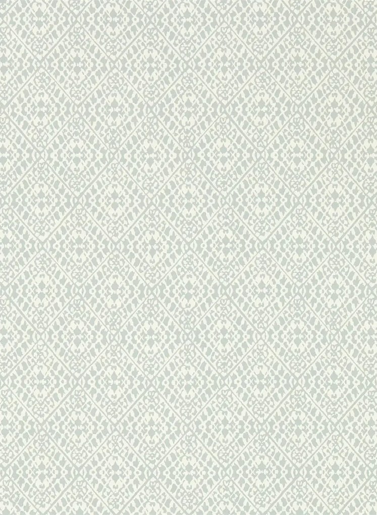Sanderson Tapete Pinjara Trellis - Blue Clay
