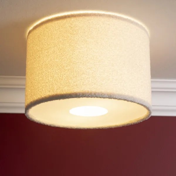 Brilliant - Lampada da soffitto TEDDY 2xE27/20W/230V Ø 35 cm crema