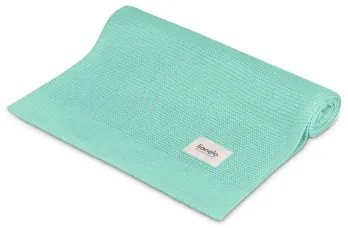 Lionelo - Coperta in bambù 75 x 100 cm Verde menta
