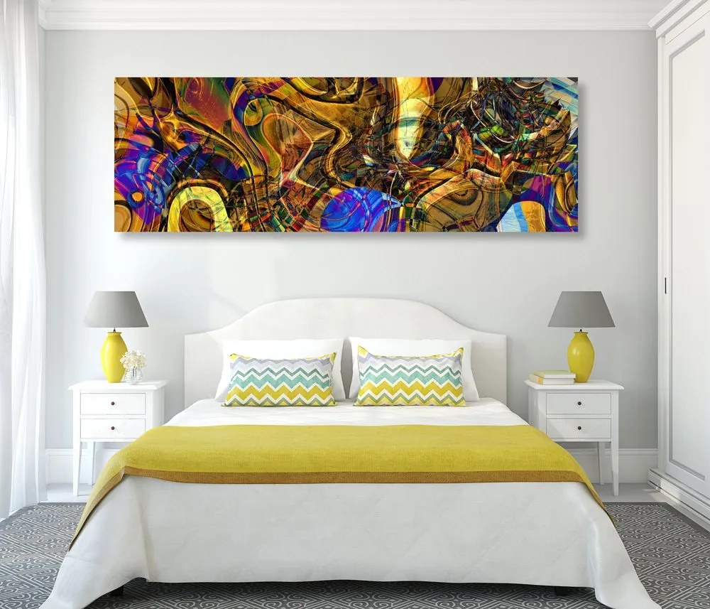 Quadro su tela – Arte piena di astrattismo